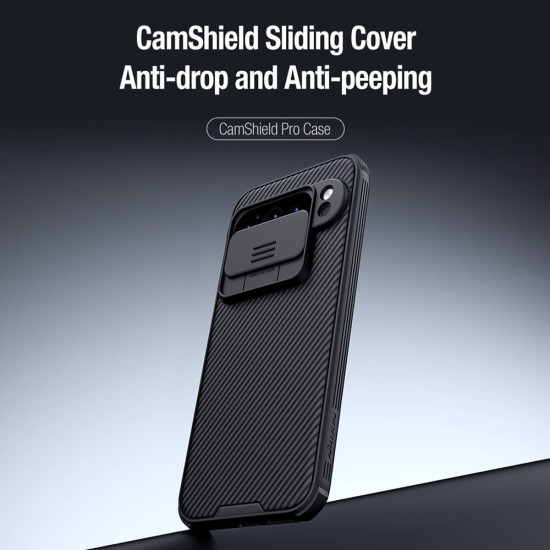 Husa pentru Google Pixel 9 Pro - Nillkin CamShield Pro - Blue