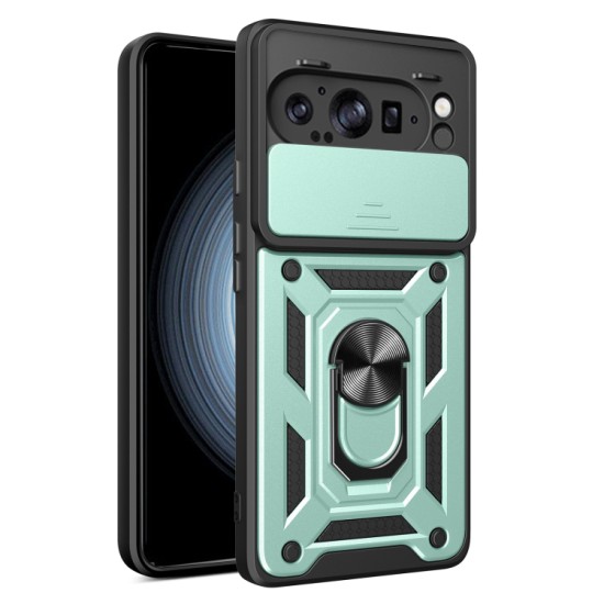 Husa pentru Google Pixel 9 Pro XL - Techsuit CamShield Series - Green