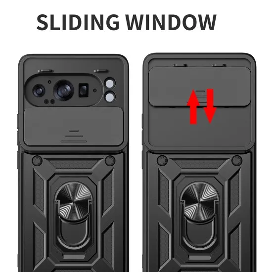 Husa pentru Google Pixel 9 Pro XL - Techsuit CamShield Series - Green Husa pentru Google Pixel 9 Pro XL - Techsuit CamShield Series - Green