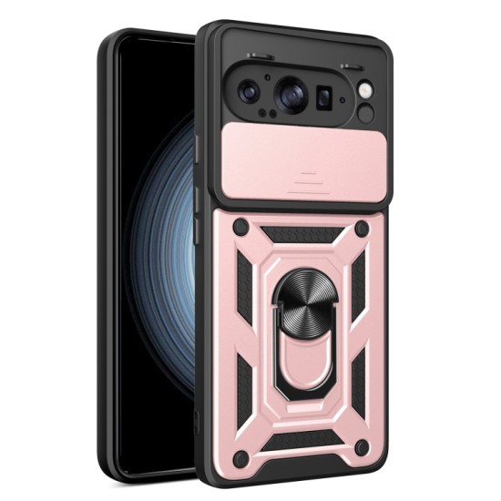 Husa pentru Google Pixel 9 Pro XL - Techsuit CamShield Series - Rose Gold