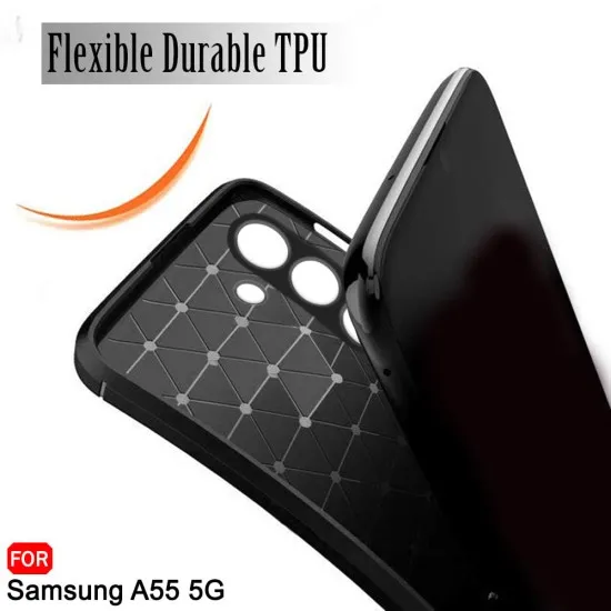 Husa pentru Google Pixel 9 Pro XL - Techsuit CarbonFiber - Black Husa pentru Google Pixel 9 Pro XL - Techsuit CarbonFiber - Black