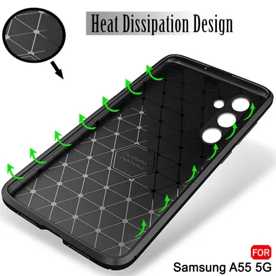 Husa pentru Google Pixel 9 Pro XL - Techsuit CarbonFiber - Black Husa pentru Google Pixel 9 Pro XL - Techsuit CarbonFiber - Black