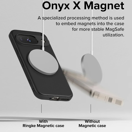 Husa pentru Google Pixel 9 - Ringke Onyx MagSafe - Black