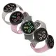 Husa pentru Google Pixel Watch 3 45mm + Folie (set 2) - Ringke Slim - Clear / Matte Black Husa pentru Google Pixel Watch 3 45mm + Folie (set 2) - Ringke Slim - Clear / Matte Black