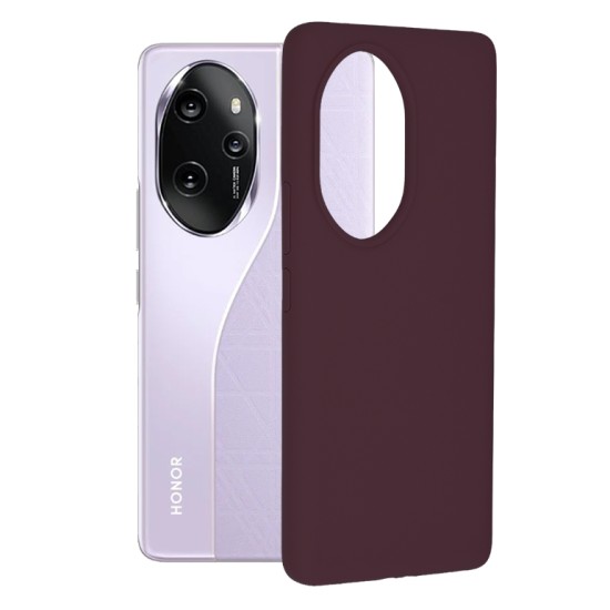 Husa pentru Honor 100 Pro - Techsuit Soft Edge Silicone - Plum Violet