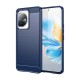 Husa pentru Honor 100 - Techsuit Carbon Silicone - Blue