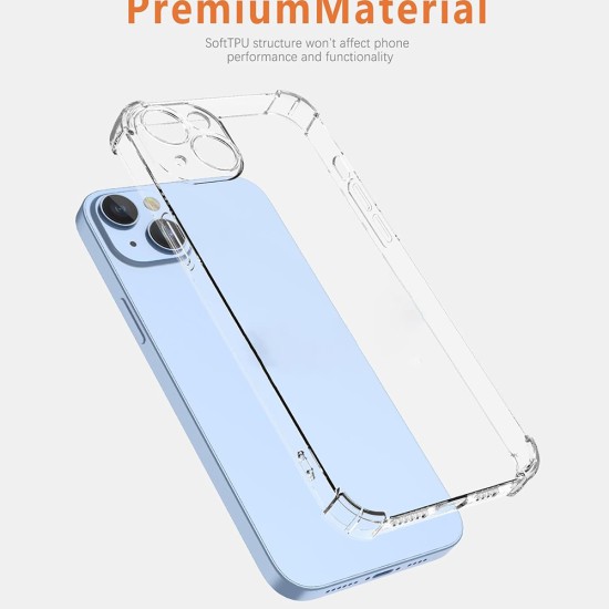 Husa pentru Honor 100 - Techsuit Shockproof Clear Silicone - Clear