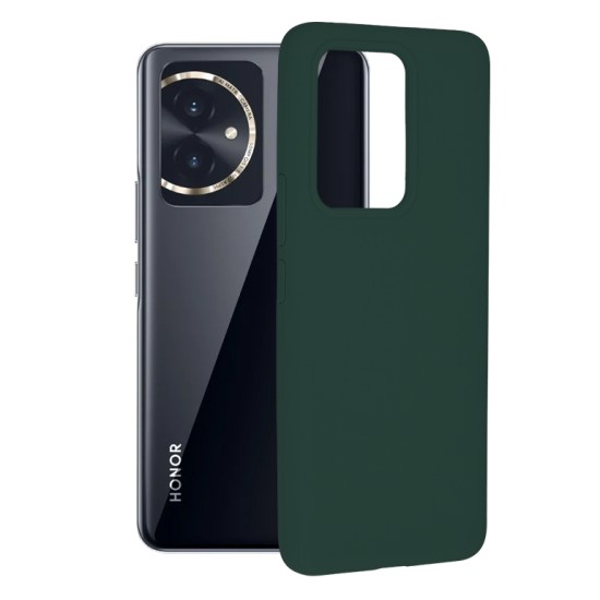 Husa pentru Honor 100 - Techsuit Soft Edge Silicone - Dark Green