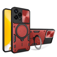Husa pentru Honor 200 Lite - Techsuit CamGuard Pro - Red Husa pentru Honor 200 Lite - Techsuit CamGuard Pro - Red