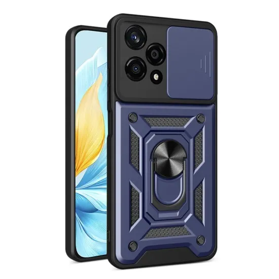 Husa pentru Honor 200 Lite - Techsuit CamShield Series - Blue Husa pentru Honor 200 Lite - Techsuit CamShield Series - Blue