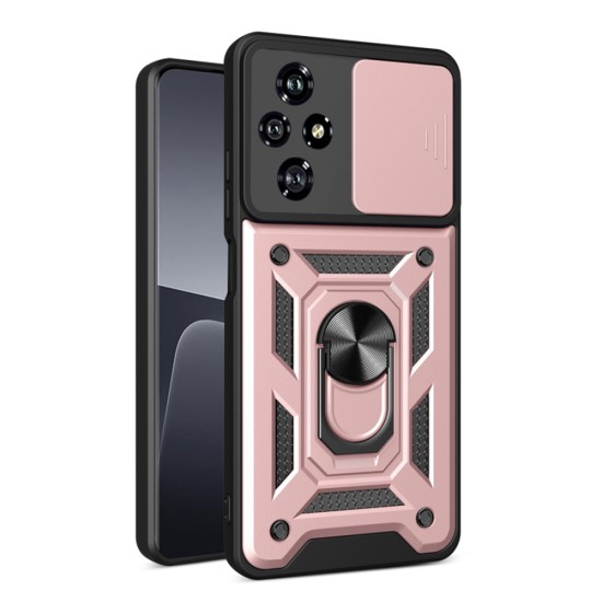 Husa pentru Honor 200 Pro - Techsuit CamShield Series - Rose Gold