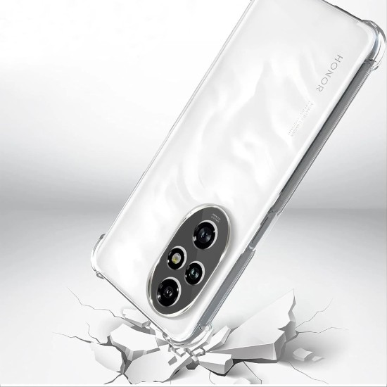 Husa pentru Honor 200 Pro - Techsuit Shockproof Clear Silicone - Clear