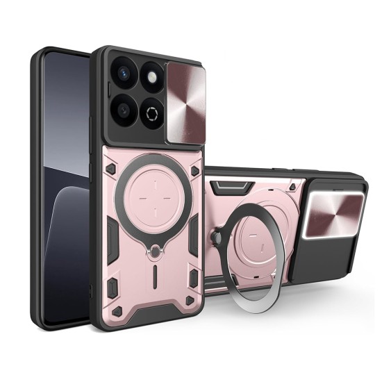 Husa pentru Honor 200 Smart / X7c - Techsuit CamGuard Pro - Rose Gold