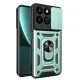 Husa pentru Honor 200 Smart / X7c - Techsuit CamShield Series - Green Husa pentru Honor 200 Smart / X7c - Techsuit CamShield Series - Green