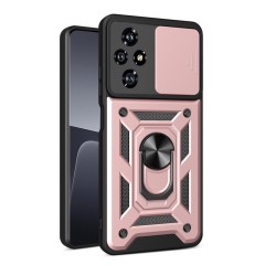 Husa pentru Honor 200 - Techsuit CamShield Series - Rose Gold Husa pentru Honor 200 - Techsuit CamShield Series - Rose Gold