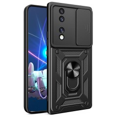 Husa pentru Honor 70 - Techsuit CamShield Series - Black Husa pentru Honor 70 - Techsuit CamShield Series - Black