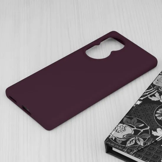 Husa pentru Honor 80 - Techsuit Soft Edge Silicone - Plum Violet Husa pentru Honor 80 - Techsuit Soft Edge Silicone - Plum Violet