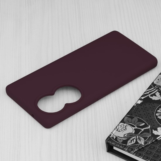 Husa pentru Honor 80 - Techsuit Soft Edge Silicone - Plum Violet