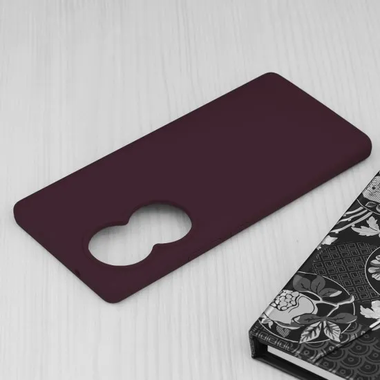 Husa pentru Honor 80 - Techsuit Soft Edge Silicone - Plum Violet Husa pentru Honor 80 - Techsuit Soft Edge Silicone - Plum Violet