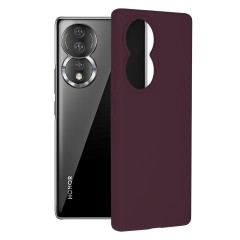 Husa pentru Honor 80 - Techsuit Soft Edge Silicone - Plum Violet Husa pentru Honor 80 - Techsuit Soft Edge Silicone - Plum Violet