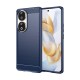 Husa pentru Honor 90 / Honor 80 - Techsuit Carbon Silicone - Blue