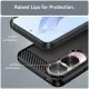 Husa pentru Honor 90 Lite - Techsuit Carbon Silicone - Blue Husa pentru Honor 90 Lite - Techsuit Carbon Silicone - Blue