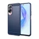 Husa pentru Honor 90 Lite - Techsuit Carbon Silicone - Blue Husa pentru Honor 90 Lite - Techsuit Carbon Silicone - Blue