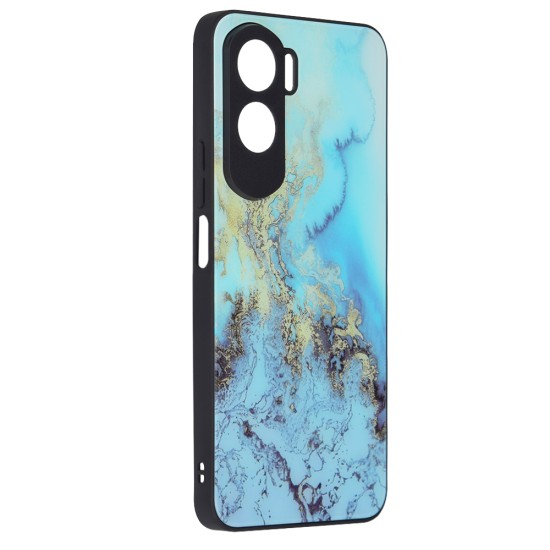 Husa pentru Honor 90 Lite - Techsuit Glaze Series - Blue Ocean