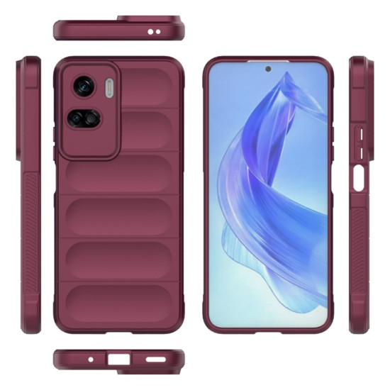 Husa pentru Honor 90 Lite - Techsuit Magic Shield - Bordeaux