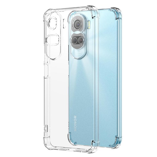 Husa pentru Honor 90 Lite - Techsuit Shockproof Clear Silicone - Clear