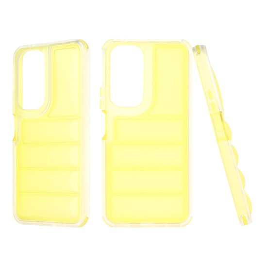 Husa pentru Honor 90 Lite - Techsuit Wave Shield - Yellow