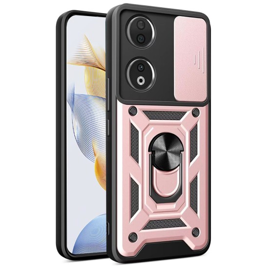 Husa pentru Honor 90 - Techsuit CamShield Series - Rose Gold