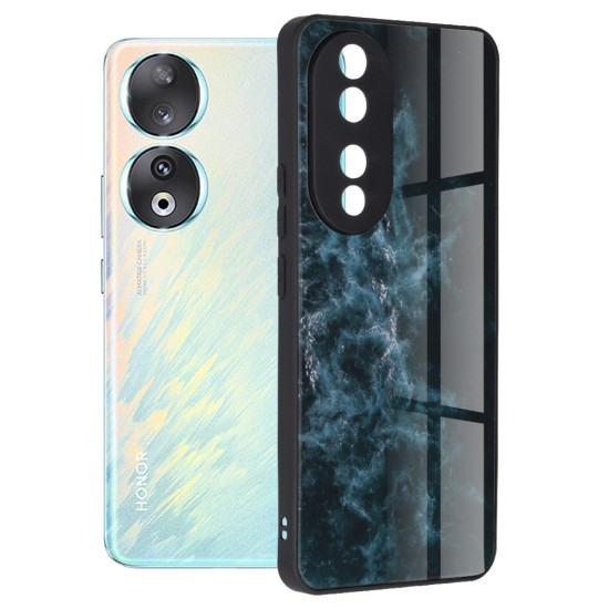 Husa pentru Honor 90 - Techsuit Glaze Series - Blue Nebula