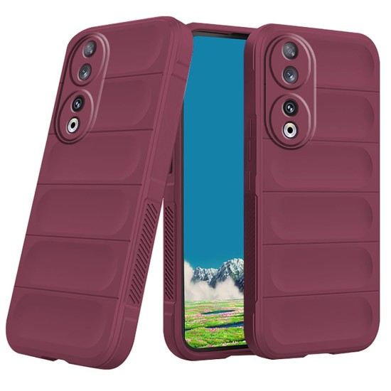 Husa pentru Honor 90 - Techsuit Magic Shield - Bordeaux