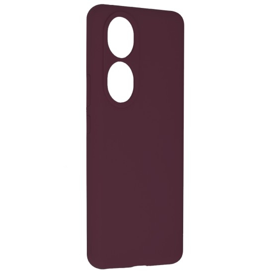 Husa pentru Honor 90 - Techsuit Soft Edge Silicone - Plum Violet