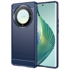 Husa pentru Honor Magic5 Lite - Techsuit Carbon Silicone - Blue Husa pentru Honor Magic5 Lite - Techsuit Carbon Silicone - Blue