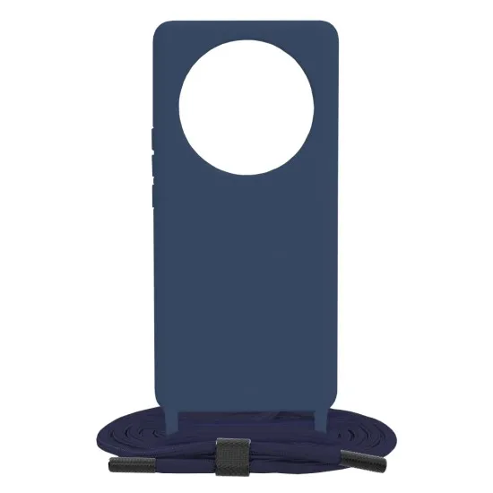 Husa pentru Honor Magic5 Lite - Techsuit Crossbody Lanyard - Blue Husa pentru Honor Magic5 Lite - Techsuit Crossbody Lanyard - Blue