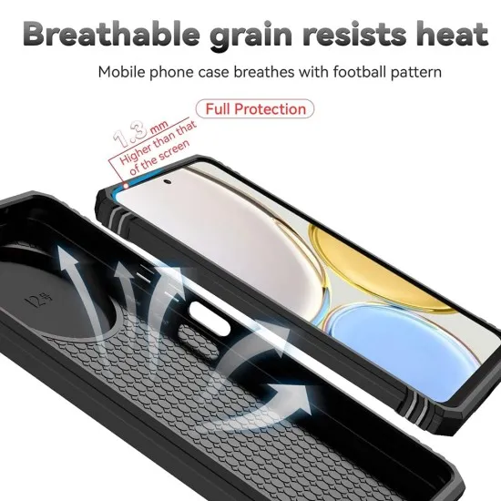 Husa pentru Honor Magic6 Lite - Techsuit CamShield Series - Black Husa pentru Honor Magic6 Lite - Techsuit CamShield Series - Black