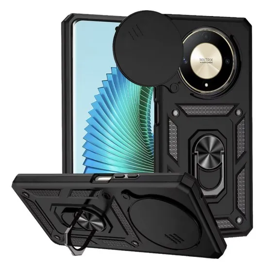 Husa pentru Honor Magic6 Lite - Techsuit CamShield Series - Black Husa pentru Honor Magic6 Lite - Techsuit CamShield Series - Black