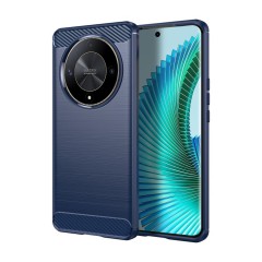 Husa pentru Honor Magic6 Lite - Techsuit Carbon Silicone - Blue Husa pentru Honor Magic6 Lite - Techsuit Carbon Silicone - Blue
