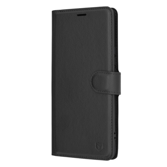 Husa pentru Honor Magic6 Lite - Techsuit Leather Folio - Black