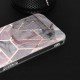 Husa pentru Honor Magic6 Lite - Techsuit Marble Series - Pink Hex