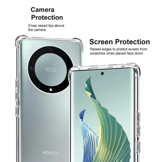 Husa pentru Honor Magic6 Lite - Techsuit Shockproof Clear Silicone - Clear Husa pentru Honor Magic6 Lite - Techsuit Shockproof Clear Silicone - Clear