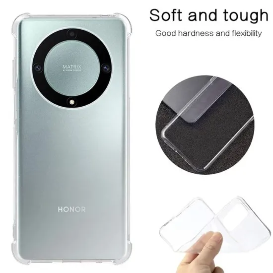 Husa pentru Honor Magic6 Lite - Techsuit Shockproof Clear Silicone - Clear Husa pentru Honor Magic6 Lite - Techsuit Shockproof Clear Silicone - Clear
