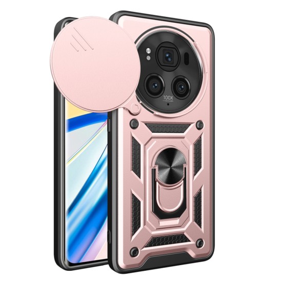 Husa pentru Honor Magic6 Pro - Techsuit CamShield Series - Rose Gold