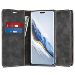 Husa pentru Honor Magic6 Pro - Techsuit Confy Cover - Black Husa pentru Honor Magic6 Pro - Techsuit Confy Cover - Black