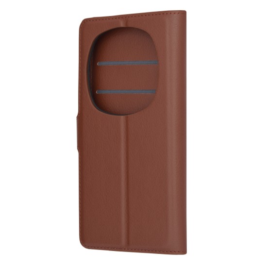 Husa pentru Honor Magic6 Pro - Techsuit Leather Folio - Brown