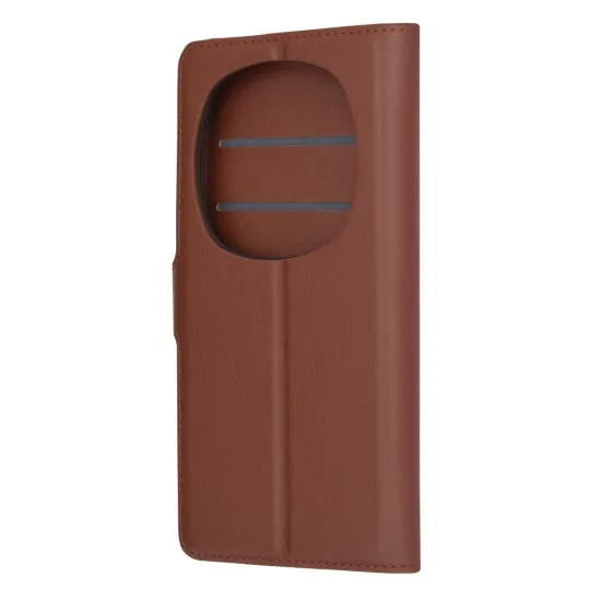 Husa pentru Honor Magic6 Pro - Techsuit Leather Folio - Brown Husa pentru Honor Magic6 Pro - Techsuit Leather Folio - Brown