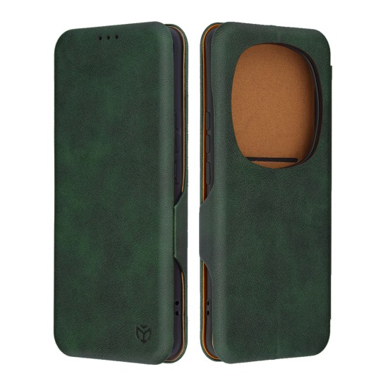 Husa pentru Honor Magic6 Pro - Techsuit Safe Wallet Plus - Green