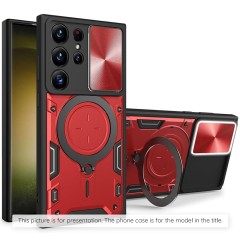 Husa pentru Honor Magic7 Lite / X9c - Techsuit CamGuard Pro - Red Husa pentru Honor Magic7 Lite / X9c - Techsuit CamGuard Pro - Red
